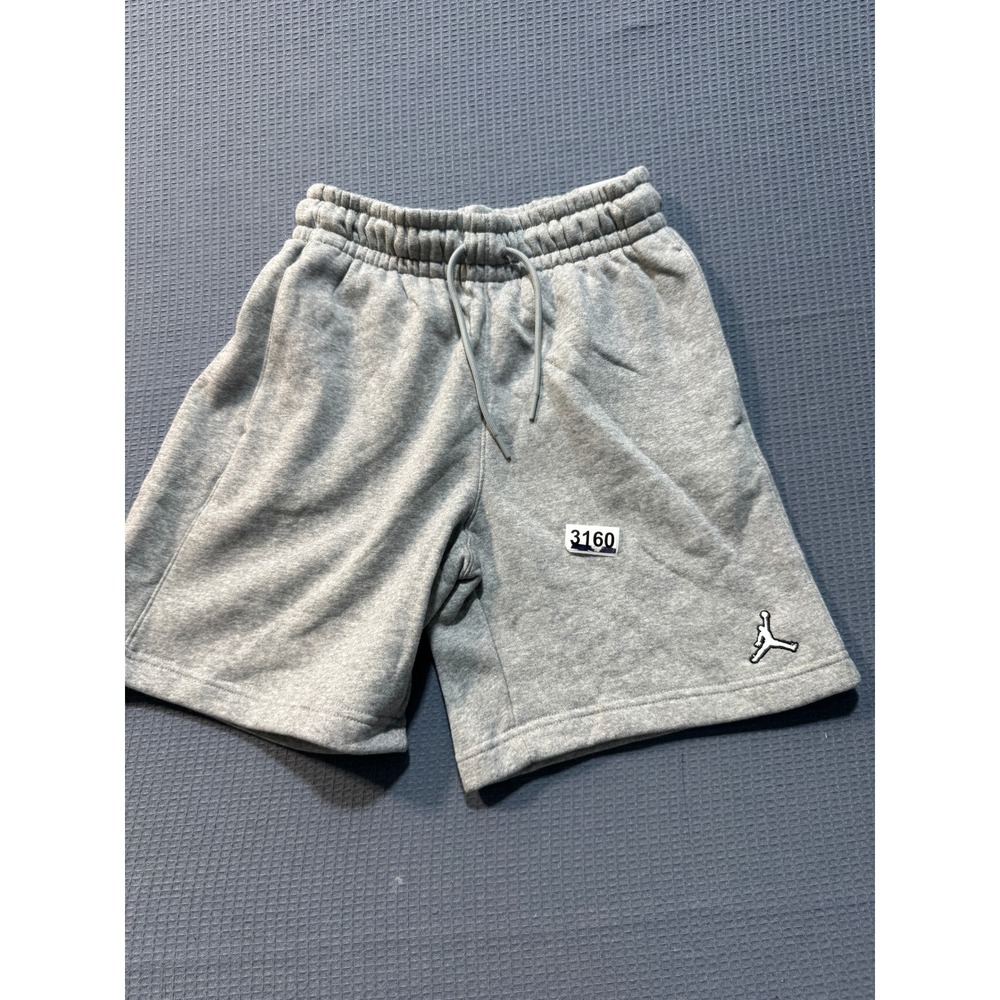 Jordan Brooklyn Fleece Shorts Womens XS Grey